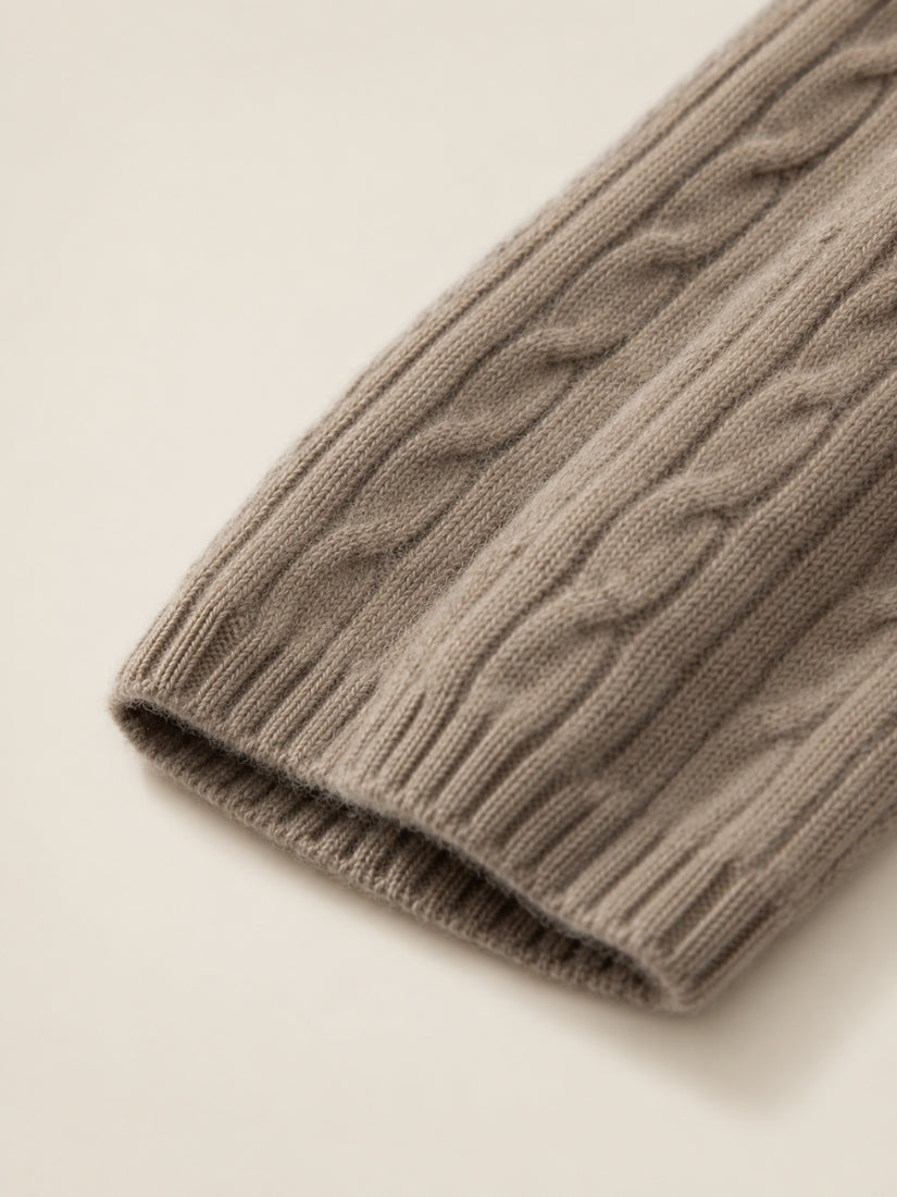 Emirelda - Sleeve Cuff Detail | The Cashmere Studio
