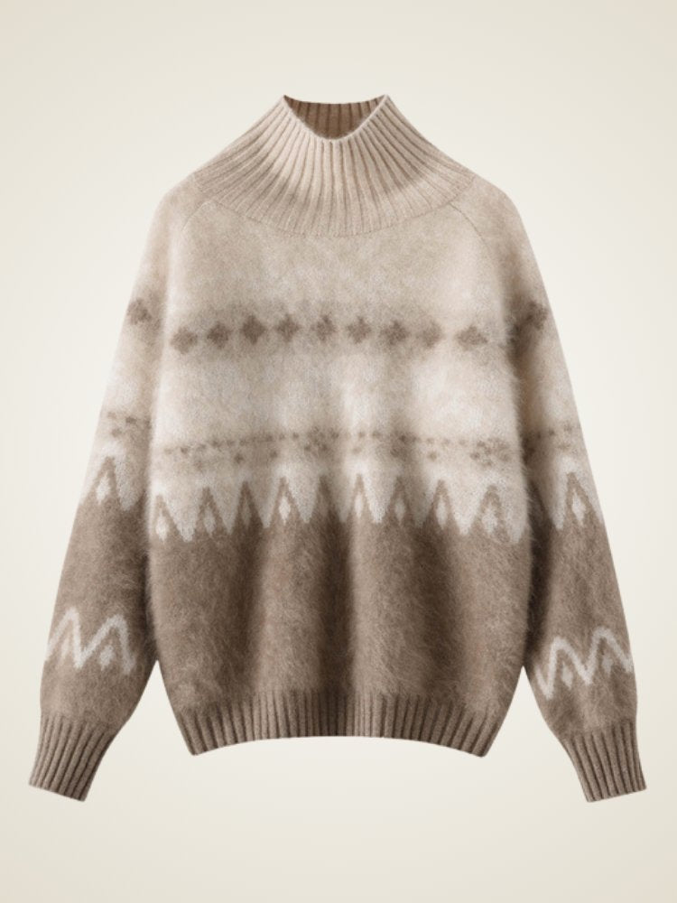 Faralyn - Brushed Cashmere Sweater | The Cashmere Studio