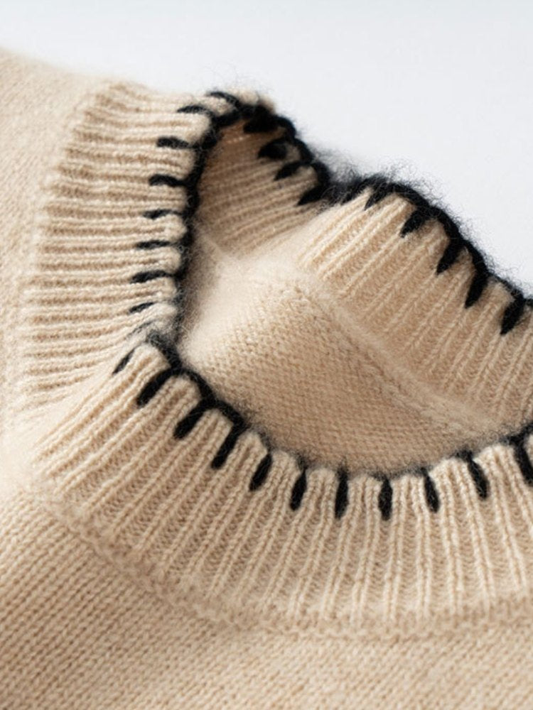 Narelle - Cashmere Sweater | The Cashmere Studio