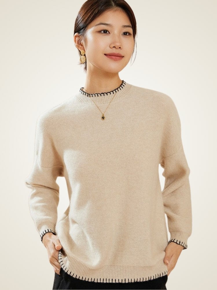 Narelle - Cashmere Sweater | The Cashmere Studio