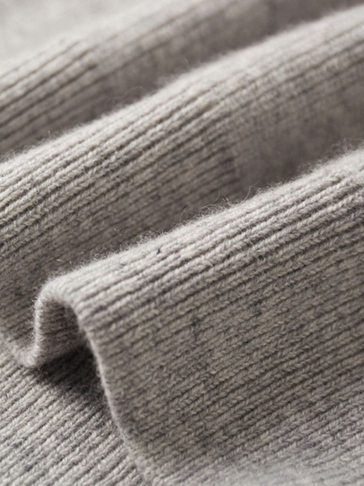Asa - Half Zip Cashmere Sweater | The Cashmere Studio