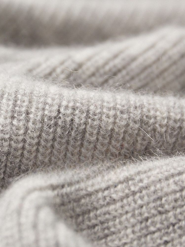 Asa - Half Zip Cashmere Sweater | The Cashmere Studio