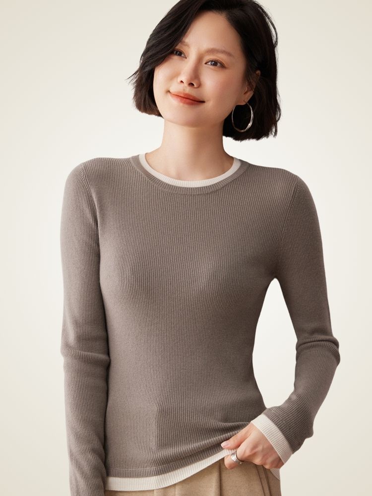 Zerellis - Ribbed Cashmere Sweater