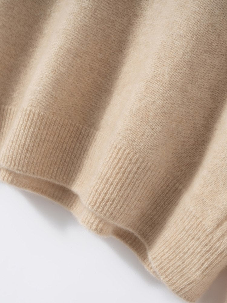 Halisse - Hooded Cashmere Sweater | The Cashmere Studio