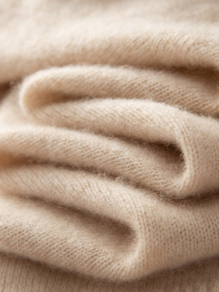 Halisse - Hooded Cashmere Sweater | The Cashmere Studio
