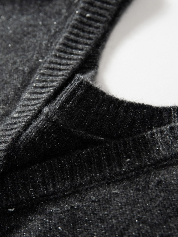 Helaene - Lurex Cashmere Vest | The Cashmere Studio