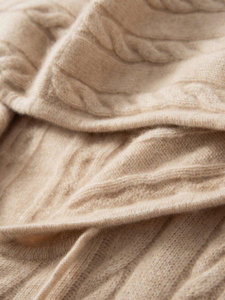 Marisel - Hooded Cashmere Cardigan | The Cashmere studio