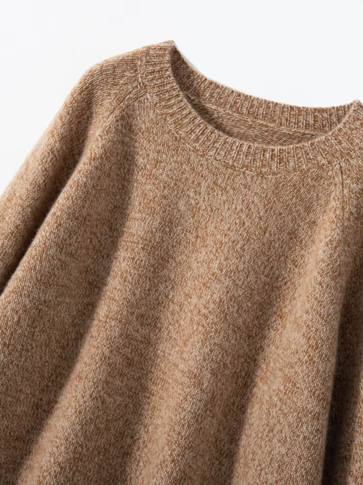 Iris - Crewneck Cashmere Sweater | The Cashmere Studio