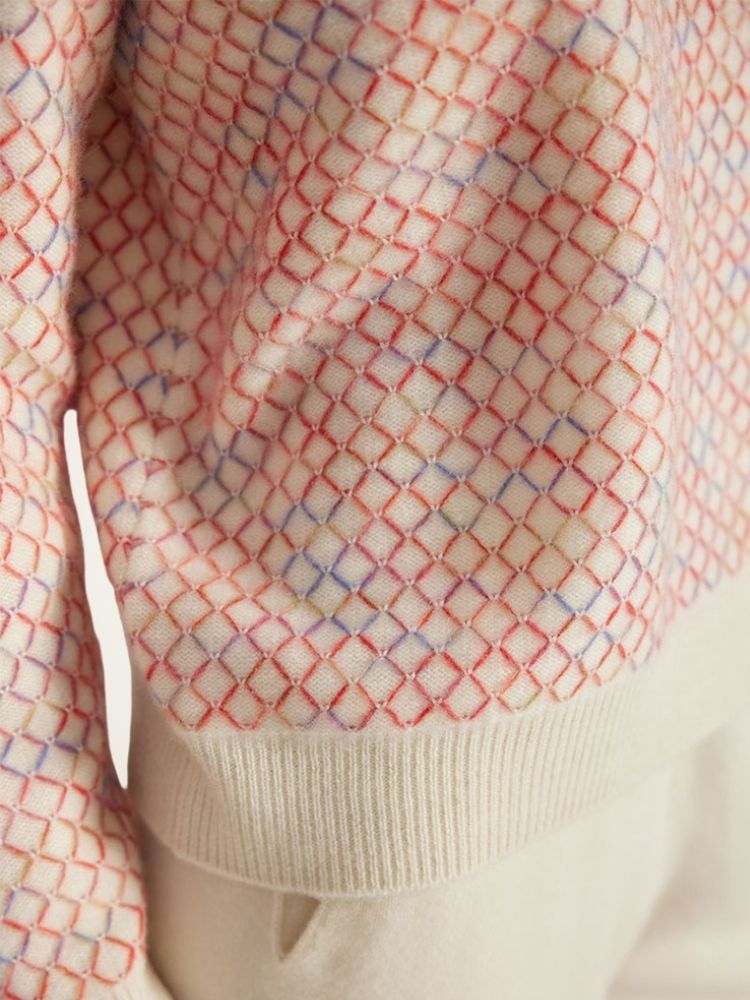 Geneira - Multicolor Cashmere Sweater | The Cashmere Studio