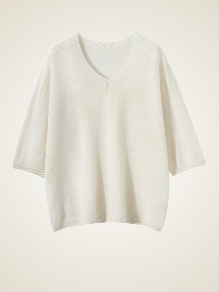 Kalinde - V-neck Cashmere Sweater