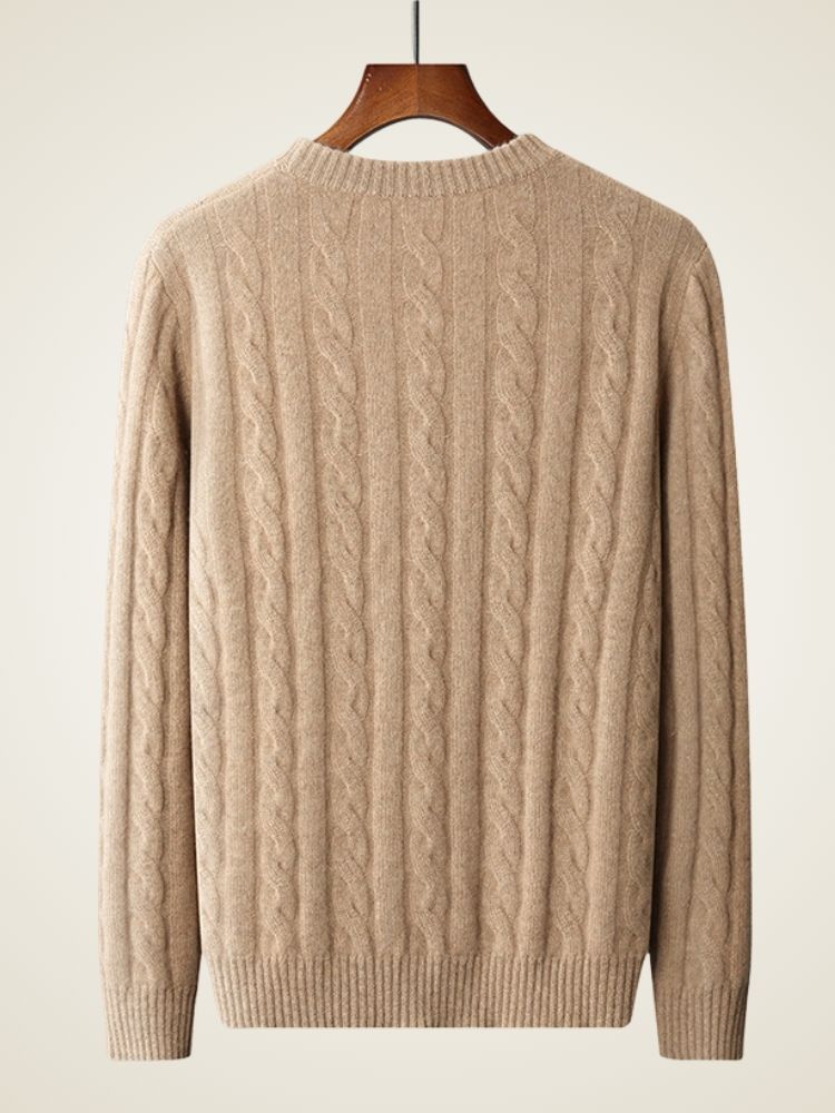 Heath - Cable-Knit Cashmere Sweater | The Cashmere Studio
