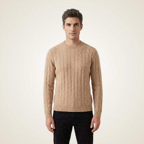 Heath - Cable-Knit Cashmere Sweater | The Cashmere Studio