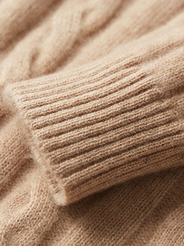 Heath - Cable-Knit Cashmere Sweater