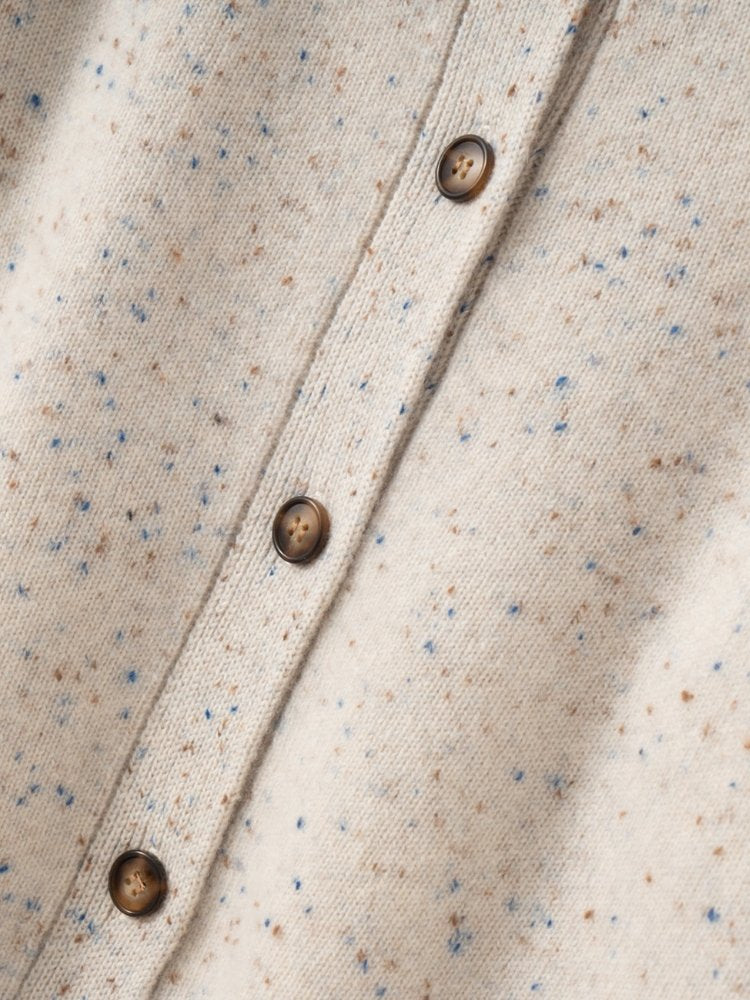 Seralisse - Speckled Cashmere Cardigan | The Cashmere Studio