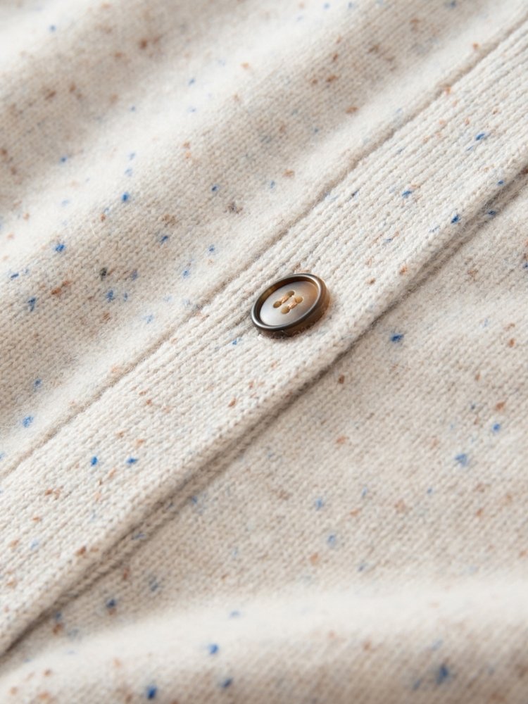 Seralisse - Speckled Cashmere Cardigan | The Cashmere Studio