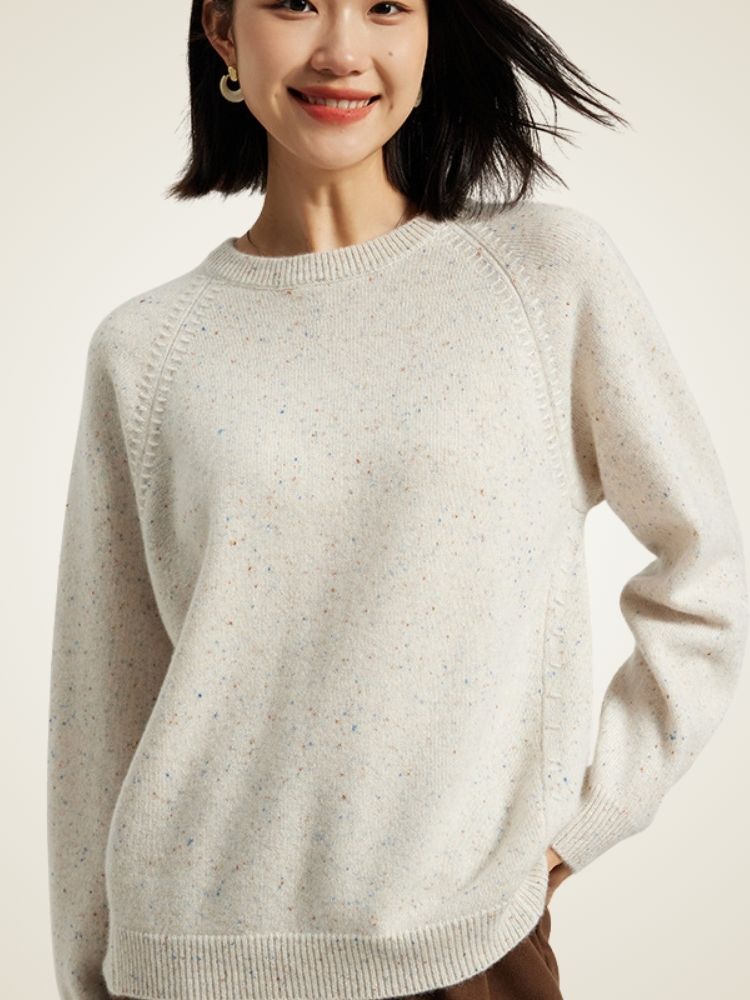 Ysel - Heathered Cashmere Sweater