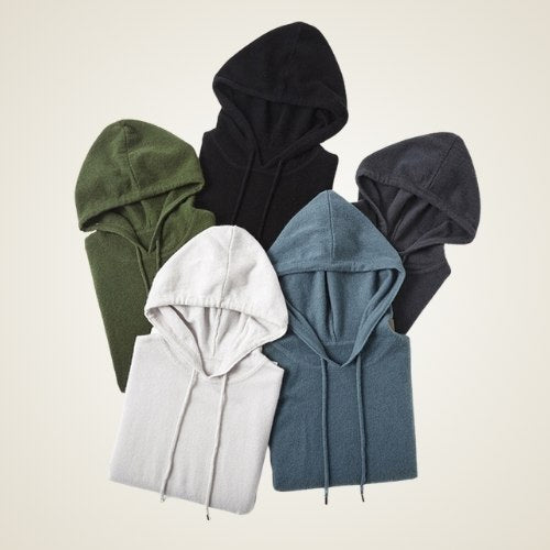 Madden - Classic Cashmere Hoodie | The Cashmere Studio