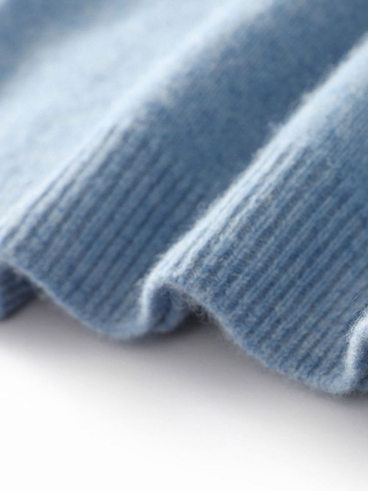 August - Men's Crewneck Cashmere Sweater | The Cashmere Studio