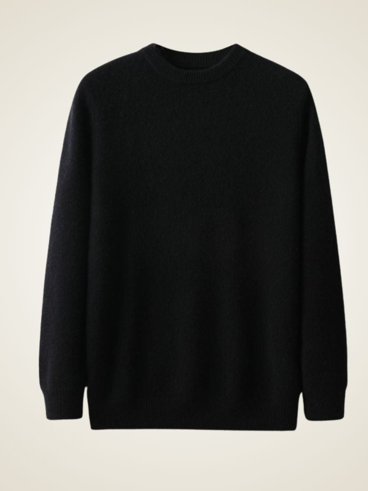 August - Men's Crewneck Cashmere Sweater | The Cashmere Studio