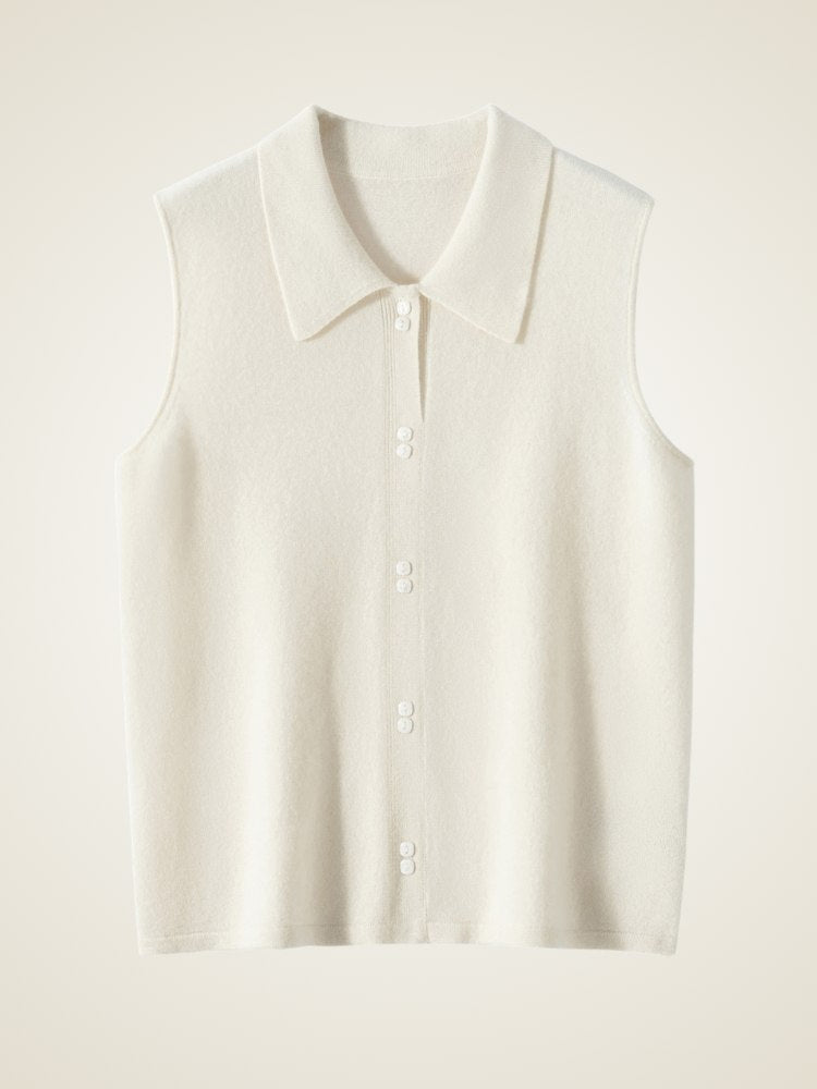 Miravine - Cashmere Vest | The Cashmere Studio