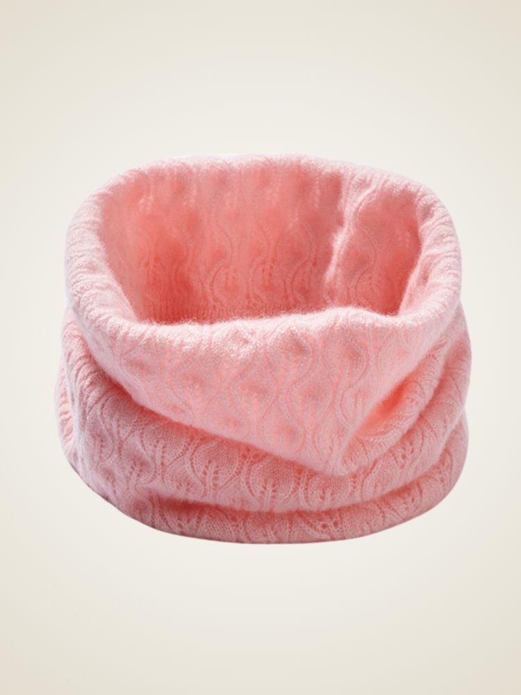 Odina - Pink Cashmere Neck Warmer | The Cashmere Studio