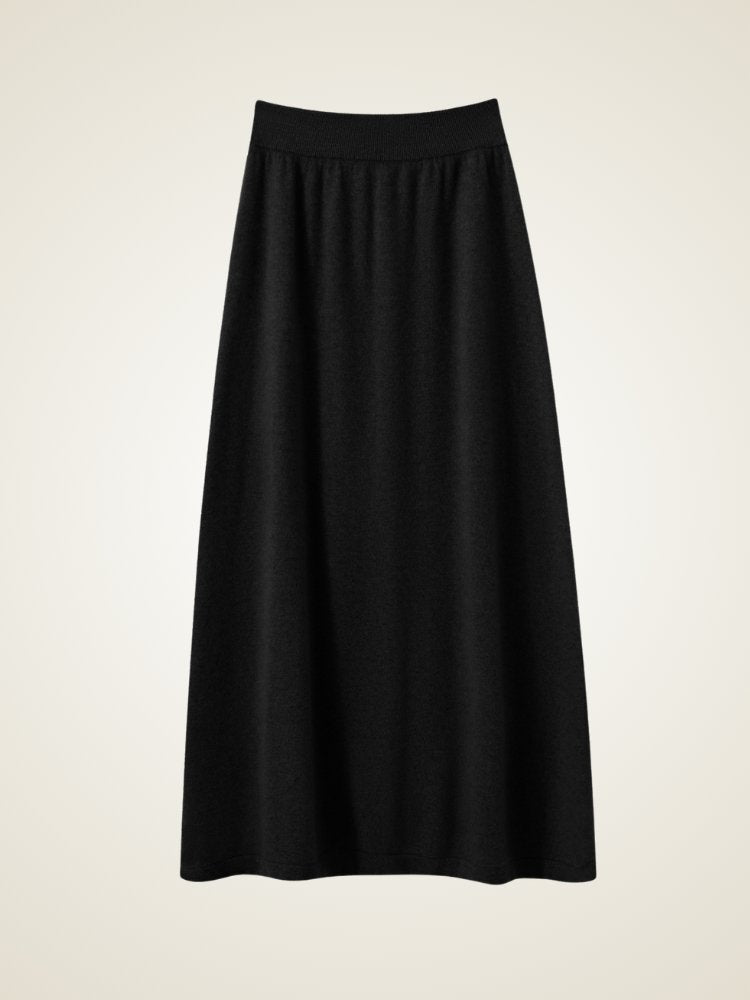 Quelina - Cashmere Skirt | The Cashmere Studio