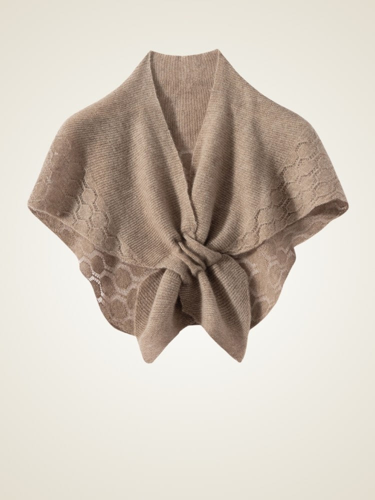 Reliana - Openwork Cashmere Shawl | The Cashmere Studio