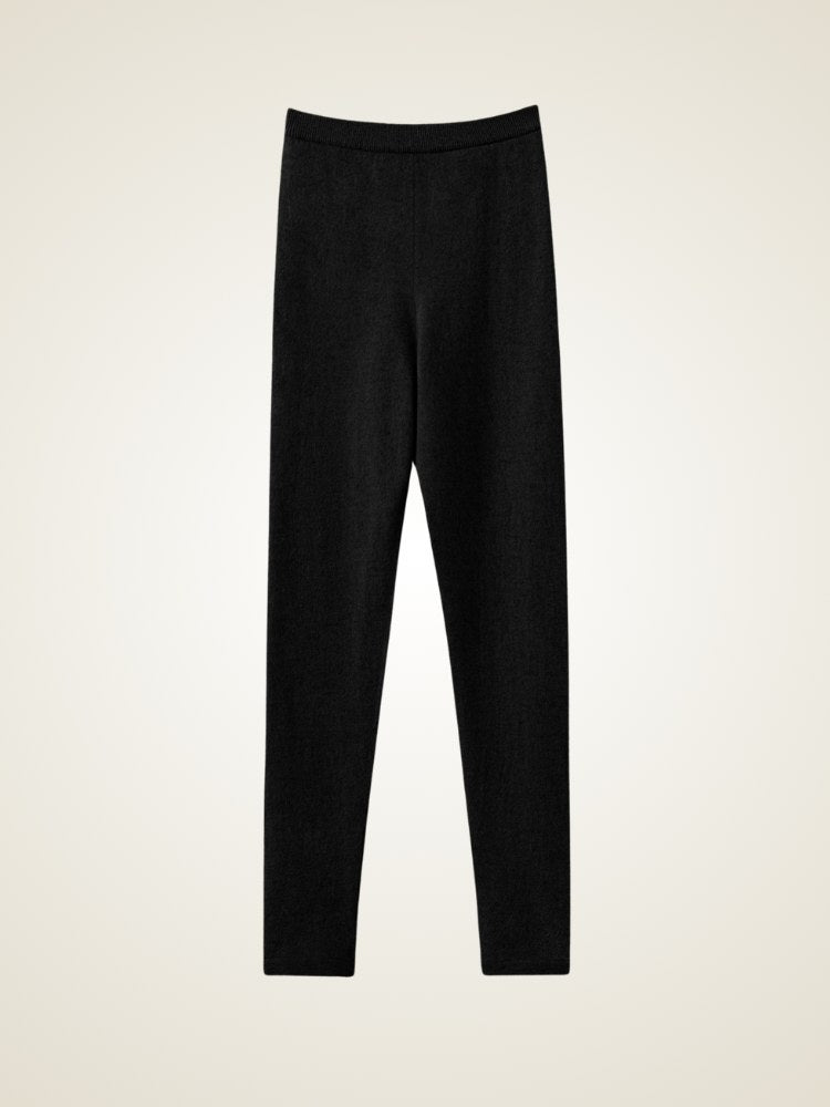 Sarvella - High-Waist Cashmere Pant | The Cashmere Studio