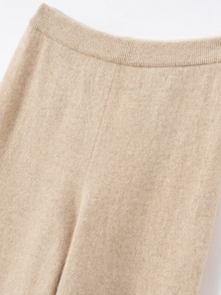 Sarvella - High-Waist Cashmere Pant | The Cashmere Studio