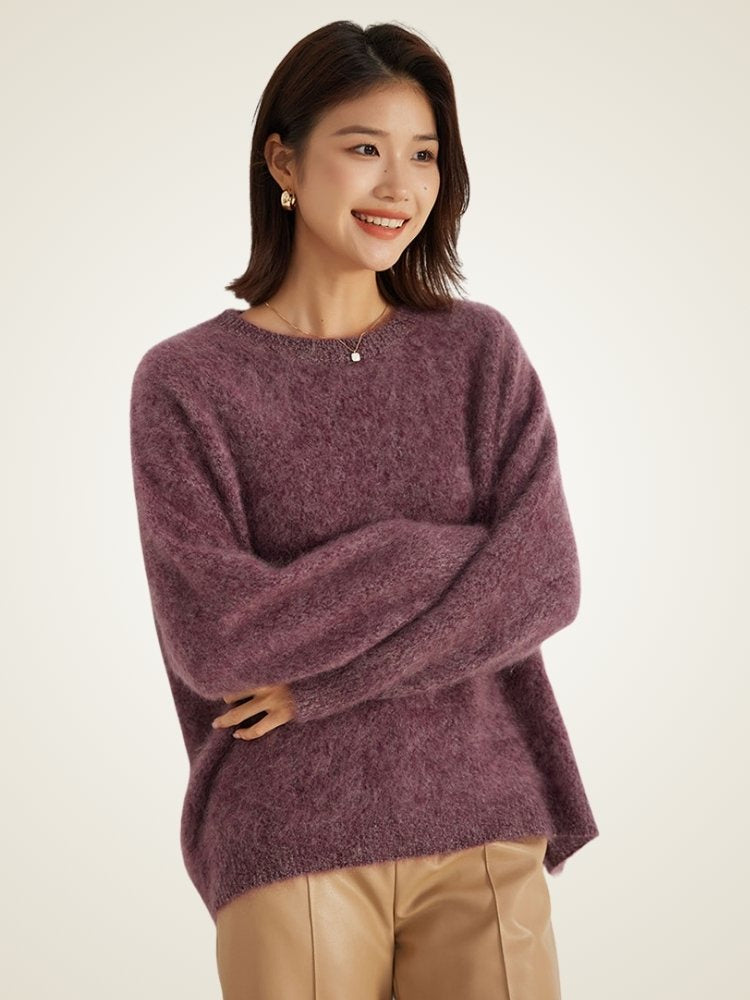 Everis - Brushed Cashmere Sweater | The Cashmere Studio