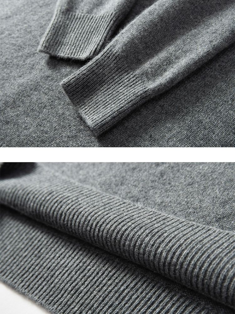 Basil - Thin Cashmere Sweater | The Cashmere Studio