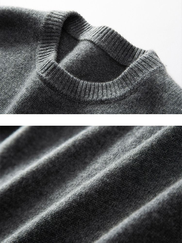 Basil - Thin Cashmere Sweater | The Cashmere Studio