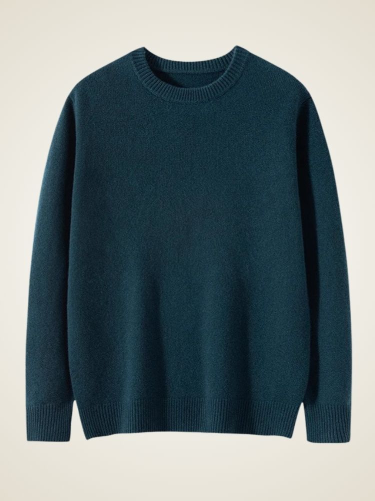 Basil - Thin Cashmere Sweater | The Cashmere Studio