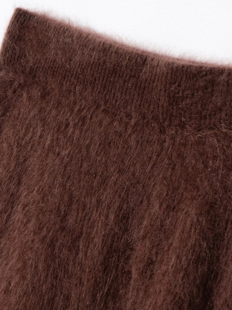 Ulissa - Brushed Cashmere Skirt | The Cashmere Studio