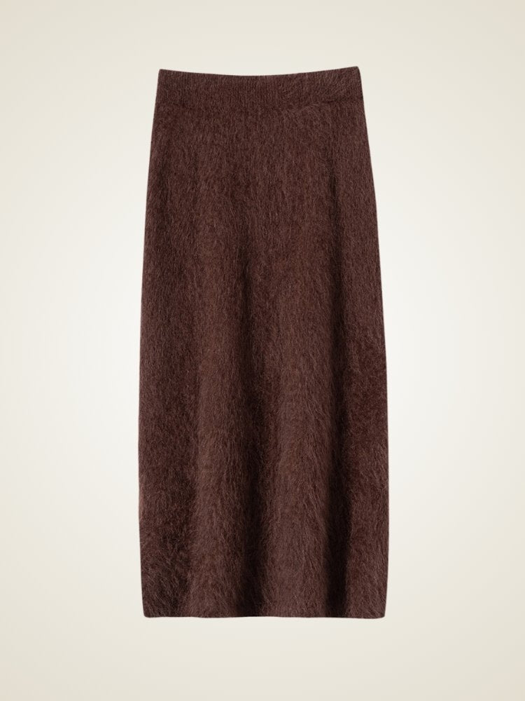 Ulissa - Brushed Cashmere Skirt | The Cashmere Studio