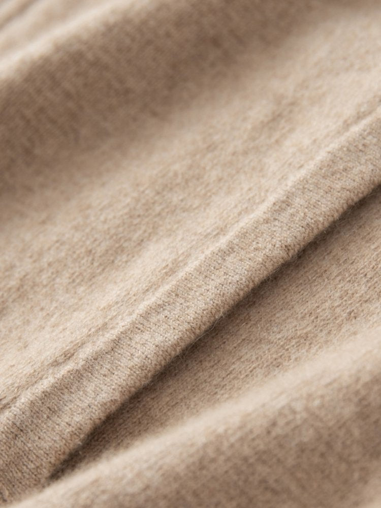 Valen - Cashmere Zip Up Cardigan | The Cashmere Studio