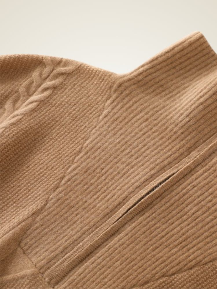 Vilaria - Half-Zip Cashmere Sweater | The Cashmere Studio