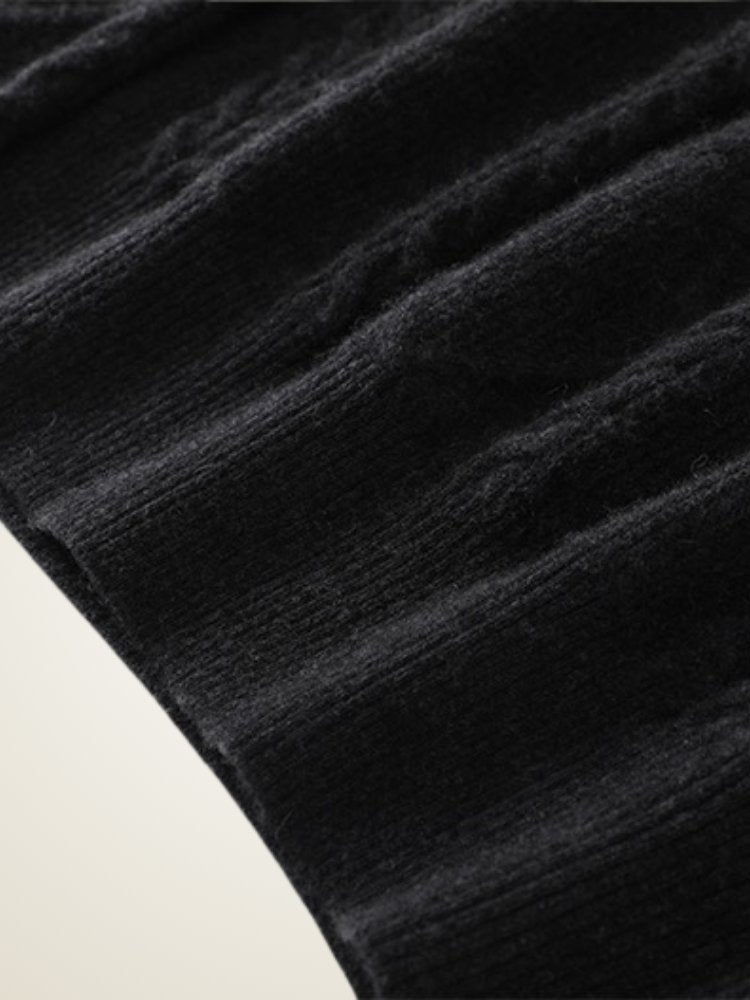 Vilaria - Half-Zip Cashmere Sweater | The Cashmere Studio