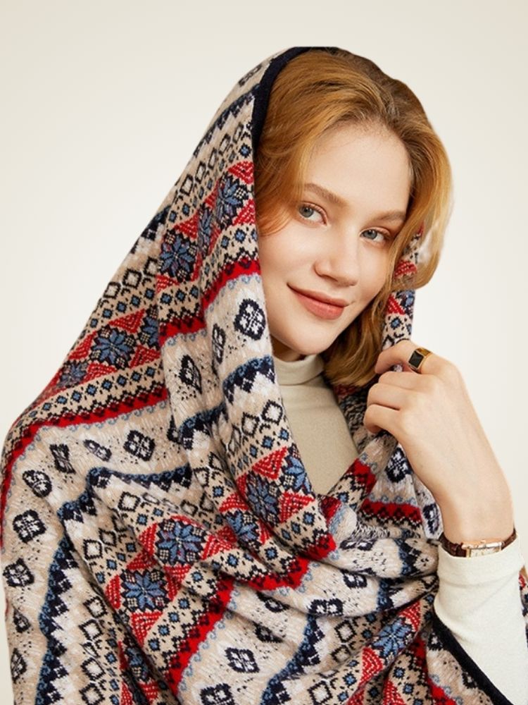 Solara - Nordic Cashmere Scarf | The Cashmere Studio