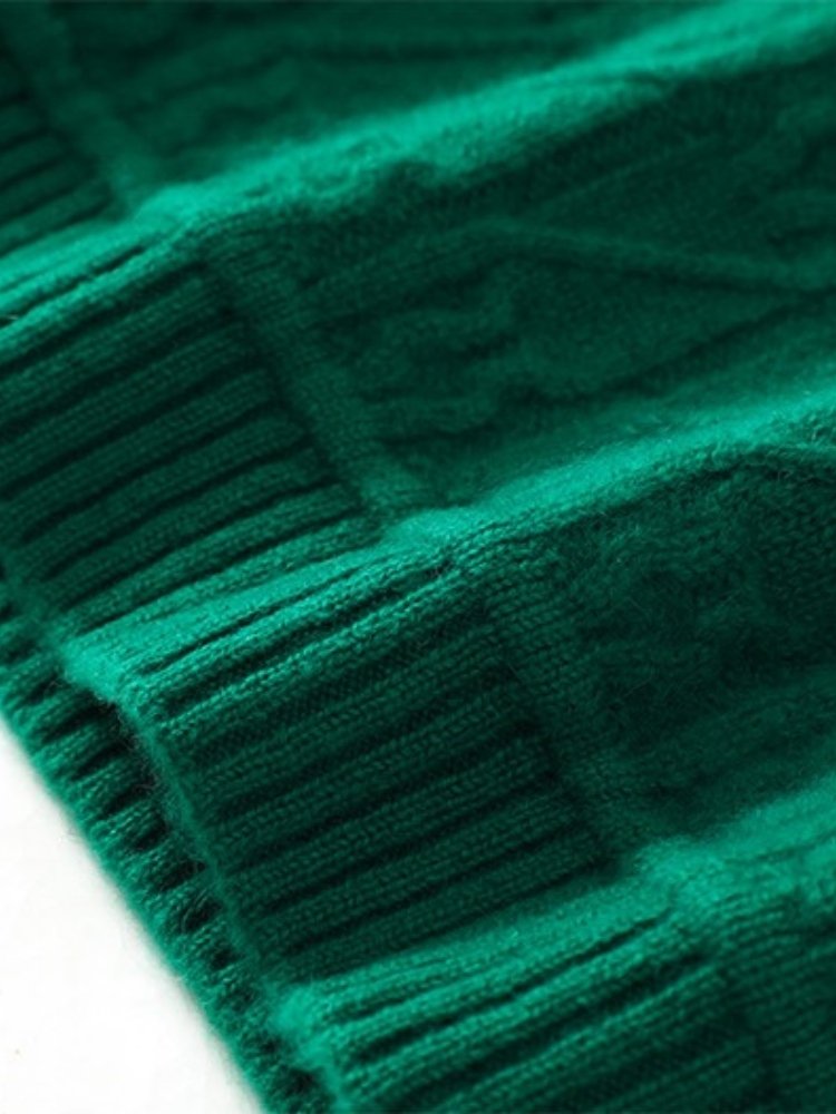 Elaris - Cable-Knit Cashmere Sweater | The Cashmere Studio