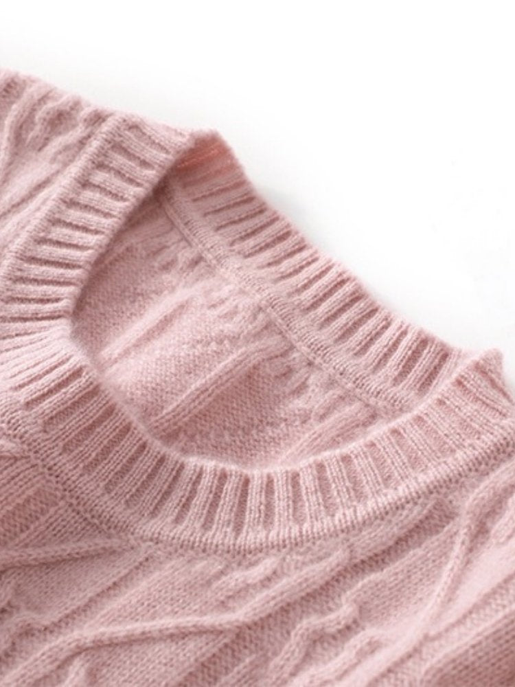 Elaris - Cable-Knit Cashmere Sweater | The Cashmere Studio