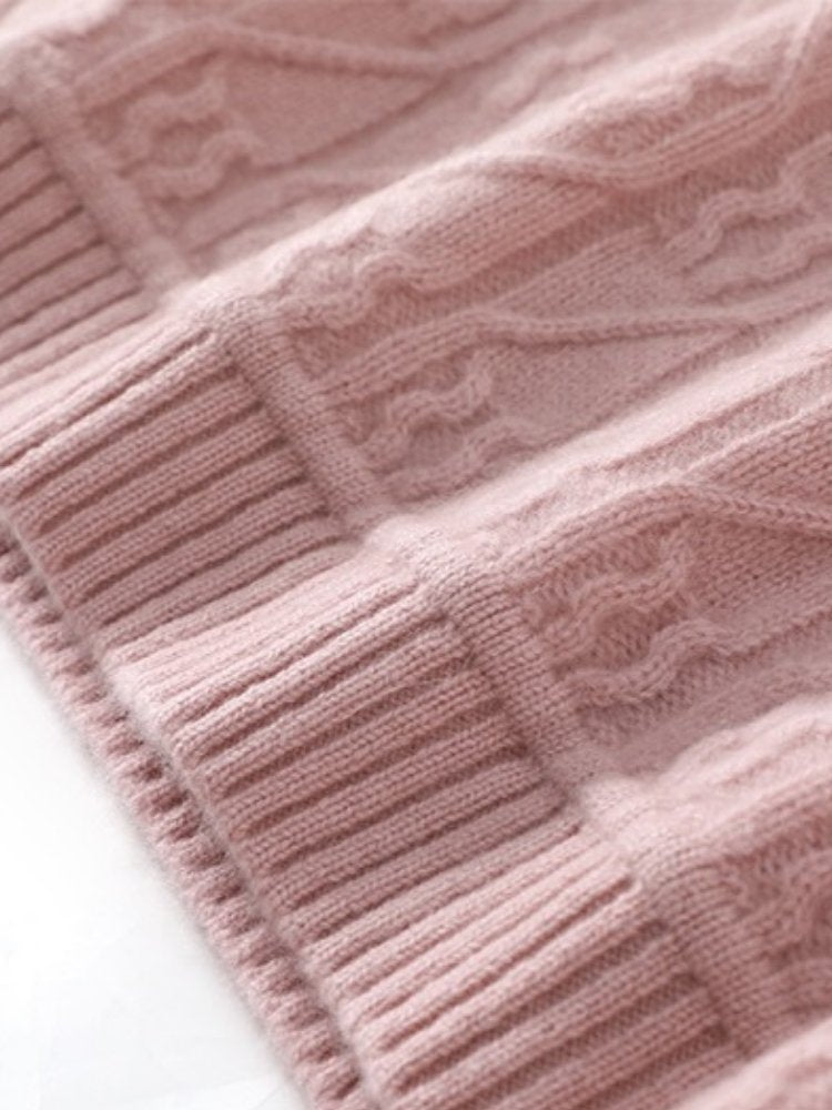 Elaris - Cable-Knit Cashmere Sweater | The Cashmere Studio