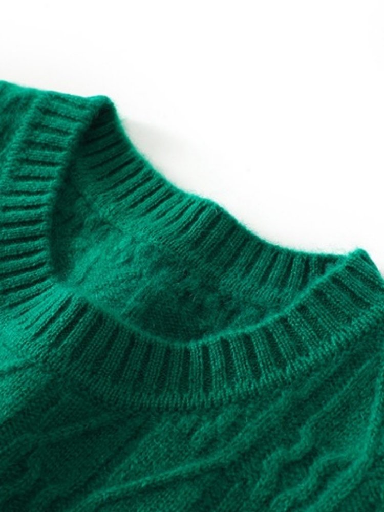 Elaris - Cable-Knit Cashmere Sweater | The Cashmere Studio