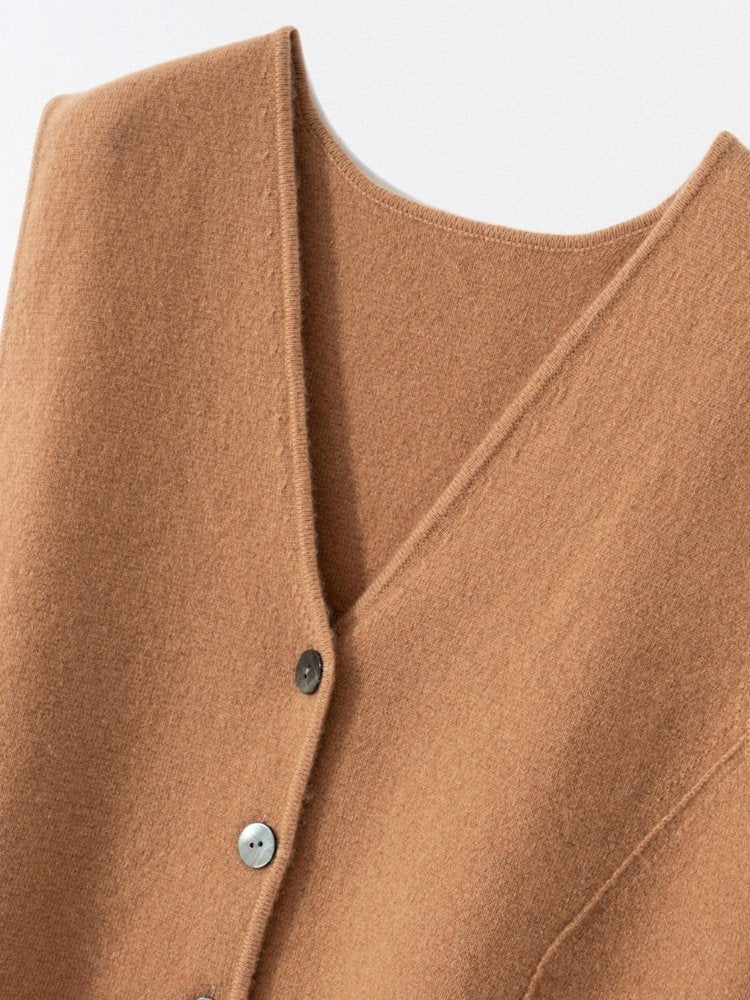 Malia - Cashmere Vest | The Cashmere Studio