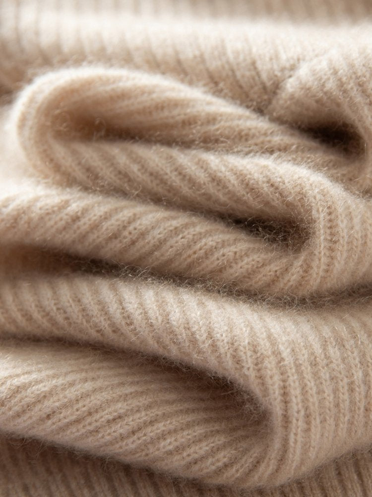 Isavelle - Half Zip Cashmere Sweater | The Cashmere Studio