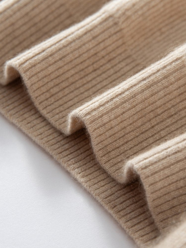 Isavelle - Half Zip Cashmere Sweater | The Cashmere Studio