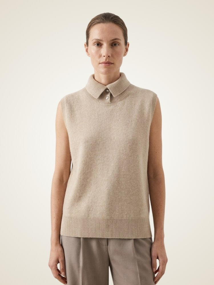 Yria - Cashmere Vest | The Cashmere Studio