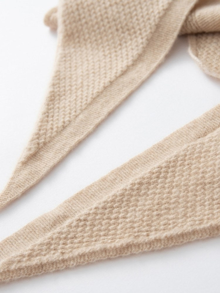 Zaryssa - Honeycomb Cashmere Wrap | The Cashmere Studio