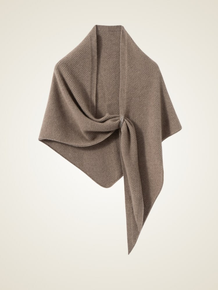 Zaryssa - Honeycomb Cashmere Wrap | The Cashmere Studio