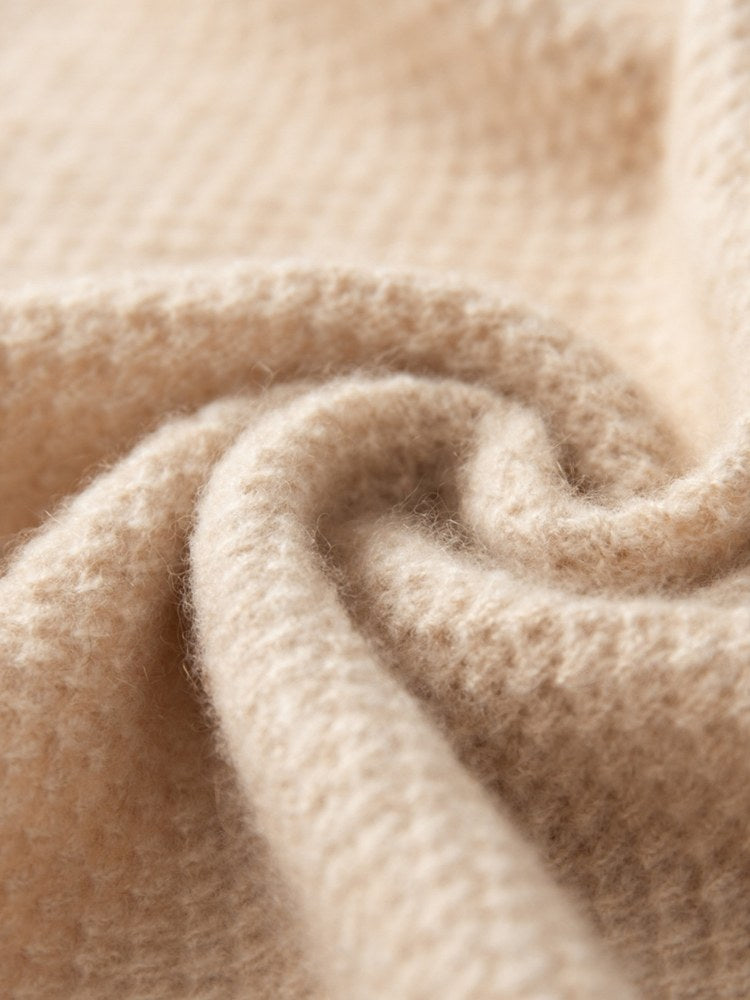 Zaryssa - Honeycomb Cashmere Wrap | The Cashmere Studio